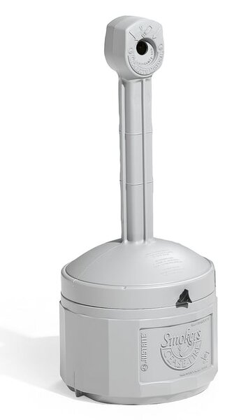 AJ Produkty Venkovní stojanový popelník HENRY, výška 980 mm, šedý