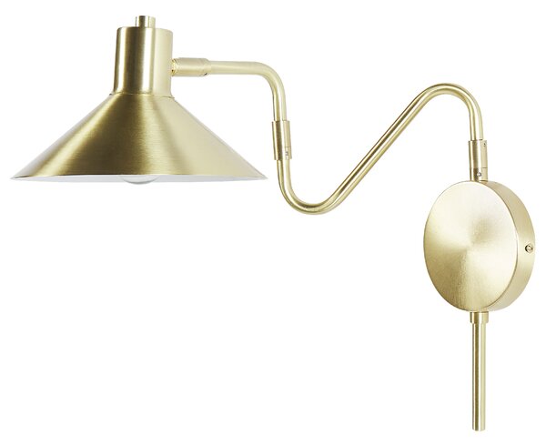 Nástěnná lampa BALIEM Zlatá Kov Nastavitelná