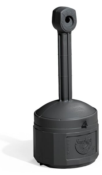AJ Produkty Venkovní stojanový popelník HENRY, výška 980 mm, černý