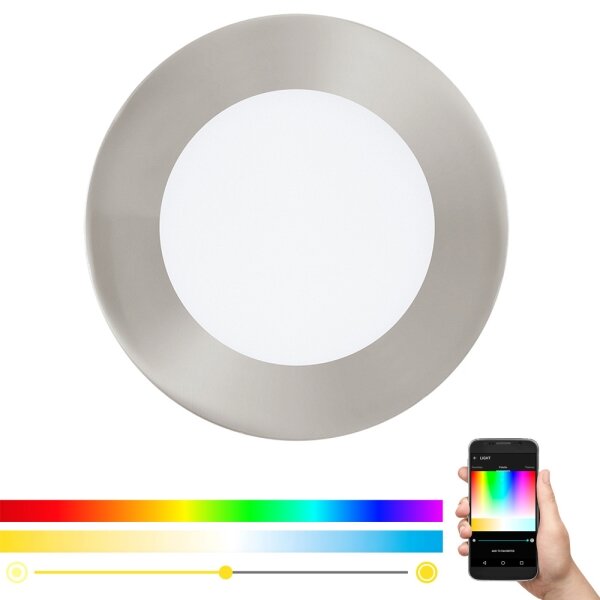 Eglo 32753 - LED RGB Stmívatelné podhledové svítidlo FUEVA-C LED/5,4W/230V