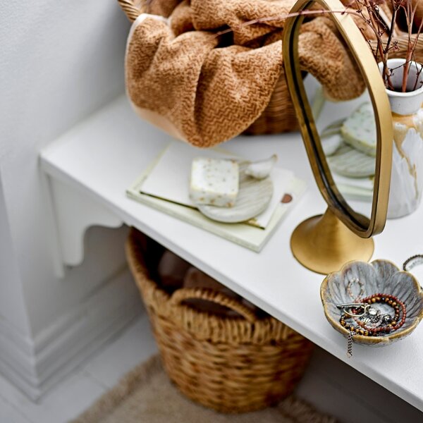 Set dvou dekorativních košů z vodního hyacintu Bloomingville Meluna 34/39 cm