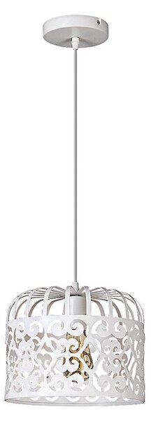 Rabalux 2161 - Lustr ALESSANDRA 1xE27/60W/230V bílá