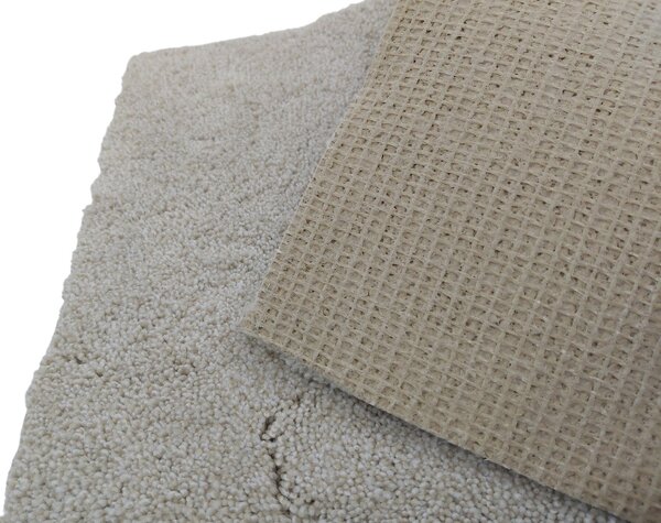 Tapibel, Metrážový koberec Supersoft 250 béžový, na míru, šíře 4m, béžová, ab (mřížka), ložnice
