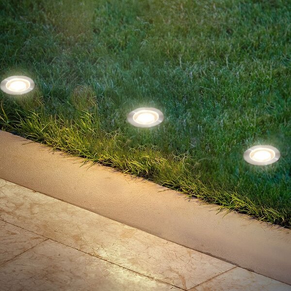 BRI 3913032 CONNECT TO SHINE prodlužovací sada Kebony 3ks LED zapuštěných svítidel do země, IP67 - BRILONER
