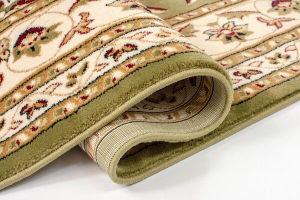 Flair Rugs, Kusový koberec Sincerity Royale Sherborne Green kruh, 133x133 (průměr) kruh, zelená, obývací pokoj