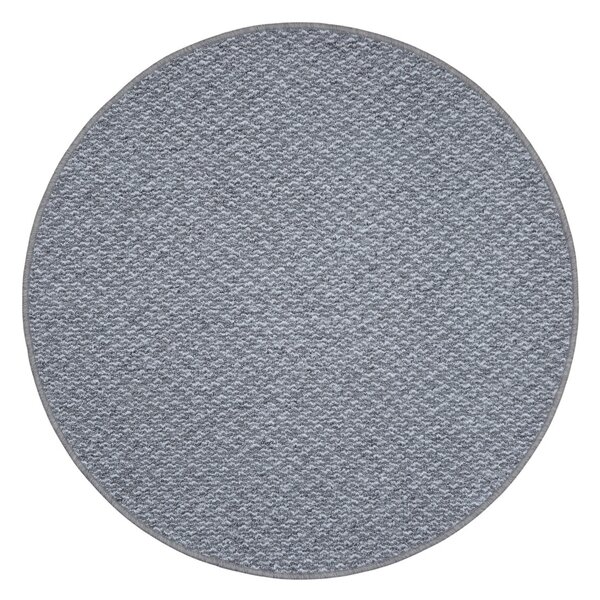 Vopi koberce Kusový koberec Toledo šedé kruh - 67x67 (průměr) kruh cm