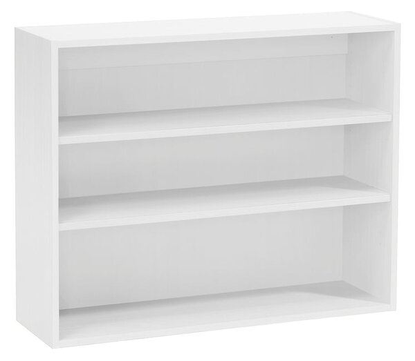 AJ Produkty Nástěnná knihovna THEO, 800x1000x300 mm, bílá