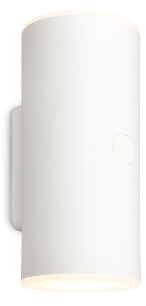BRI 3786016 Lima LED venkovní nástěnné svítidlo, nabíjecí, 3 krokový dotykový stmívač, časovač, bílé - BRILONER