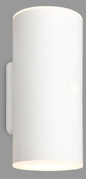 BRI 3786016 Lima LED venkovní nástěnné svítidlo, nabíjecí, 3 krokový dotykový stmívač, časovač, bílé - BRILONER