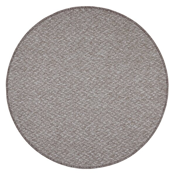 Vopi koberce Kusový koberec Toledo béžové kruh - 160x160 (průměr) kruh cm