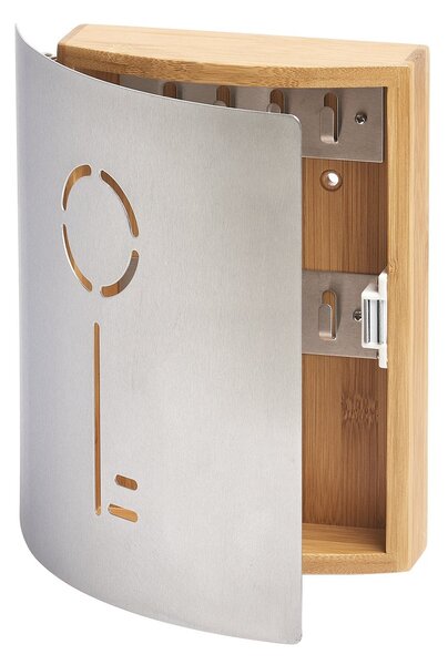 Skříňka na klíče KEYS, kov a dřevo, 25x22x5 cm, ZELLER