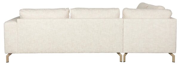 Housecraft Living Béžová rohová pohovka Glen 262 cm, levá