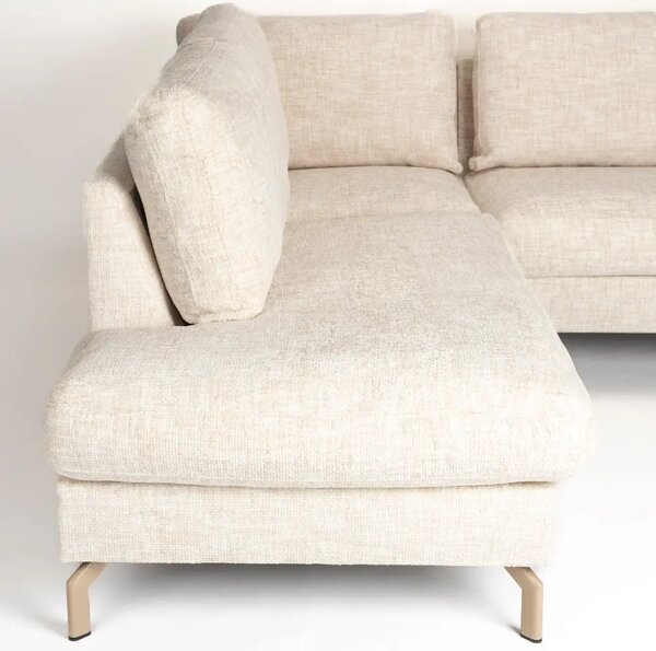 Housecraft Living Béžová rohová pohovka Glen 262 cm, levá