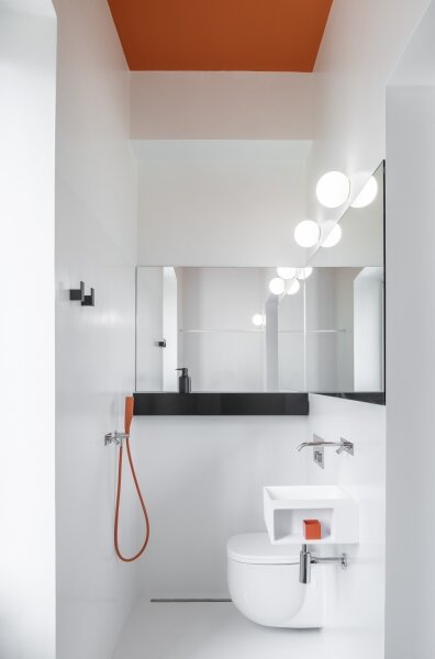 Artemide AR 1039110A - Koupelnové stropní svítidlo DIOSCURI 1xE14/6W/230V IP44