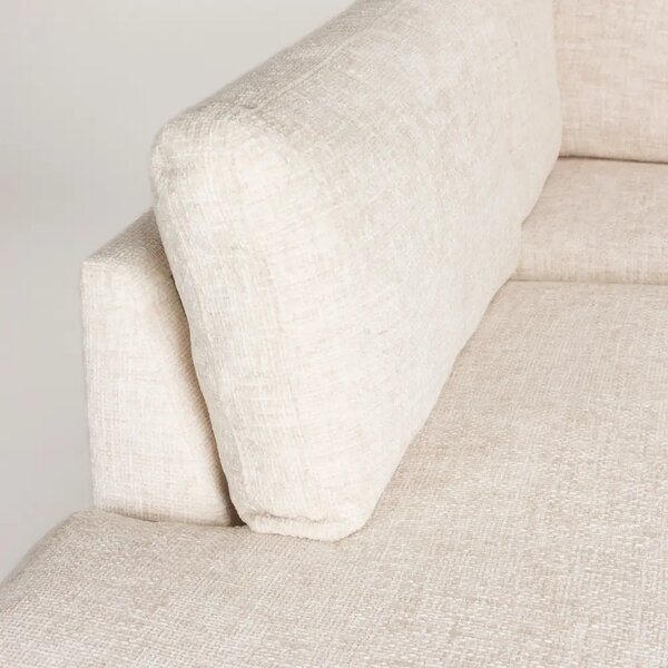 Housecraft Living Béžová rohová pohovka Glen 262 cm, levá