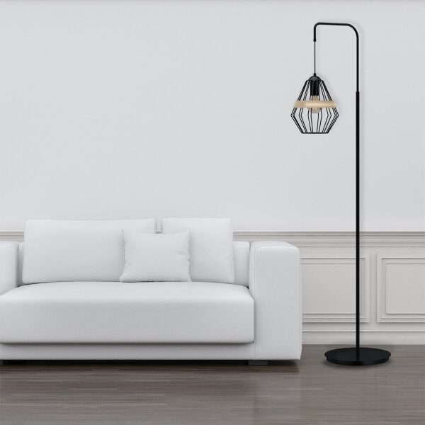 Stojací lampa CLIF 1xE27/60W/230V