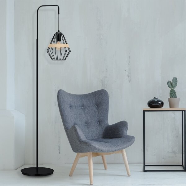 Stojací lampa CLIF 1xE27/60W/230V