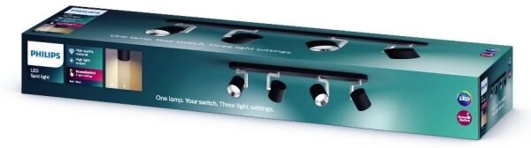 Philips 50674/30/P0 - LED Stmívatelné bodové svítidlo BYRL 4xLED/4.5W/230V