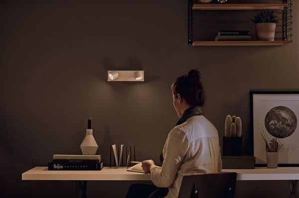 Philips 56242/31/P0 - LED Stmívatelné bodové svítidlo STAR 2xLED/4,5W/230V