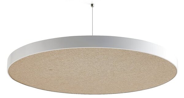 AJ Produkty Akustický panel GRACE, kruh, Ø780x52 mm, závěsný, béžová