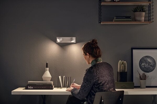 Philips 56242/31/P0 - LED Stmívatelné bodové svítidlo STAR 2xLED/4,5W/230V
