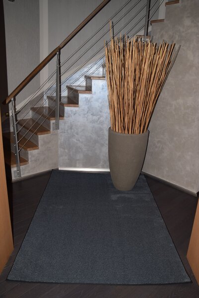 Tapibel, Kusový koberec Supersoft s bordurou 780 sv. modrý, 120x170, modrá, ložnice