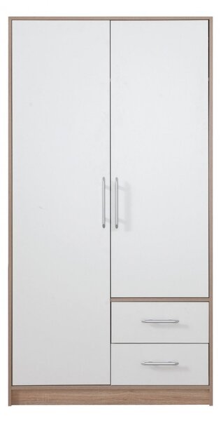 Sestava SMART B dub sonoma + bíly lux