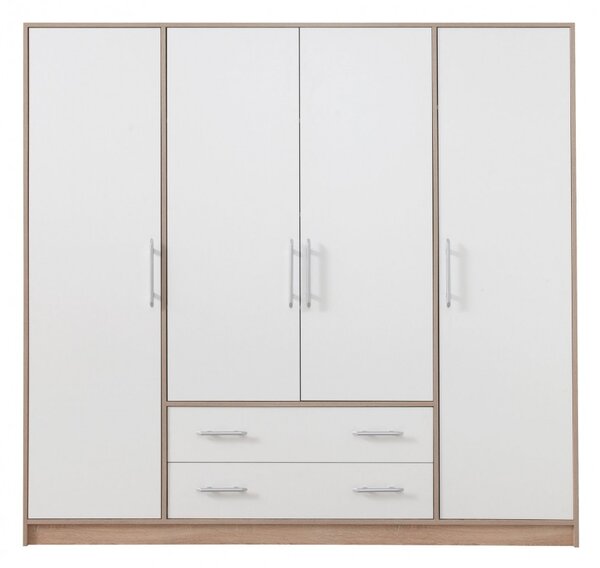 Sestava SMART B dub sonoma + bíly lux