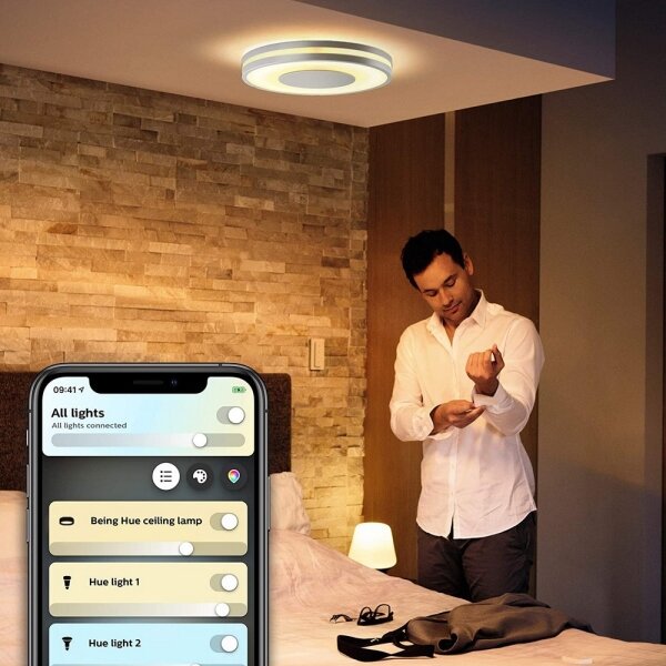 Philips 32610/48/P6 - LED Stmívatelné svítidlo Hue BEING LED/27W/230V + DO