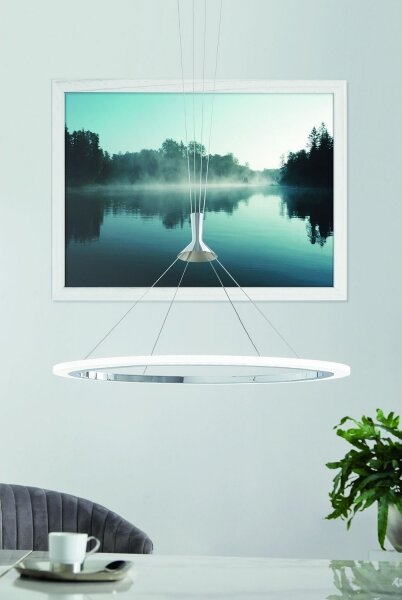 Eglo 98427 - LED RGB Stmívatelný lustr na lanku HORNITOS-C LED/37W/230V + DO