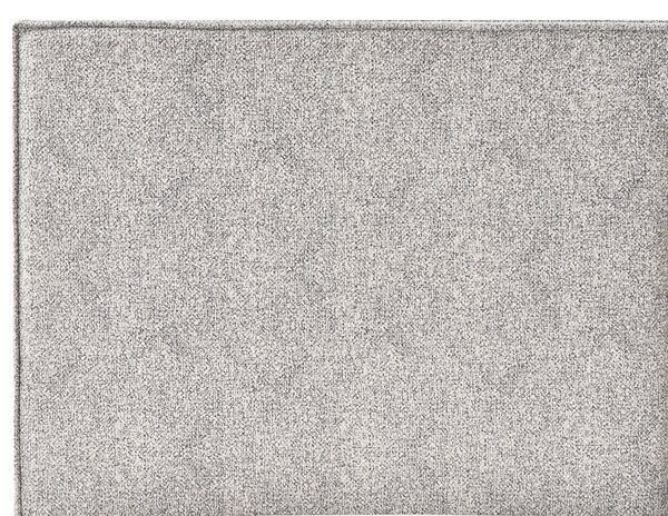 Postel s úložným prostorem Pletený velur MOISSAC 160 x 200 cm Černá/Bílá