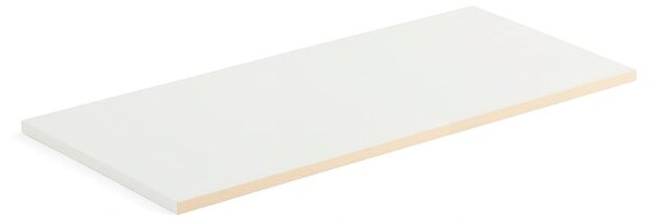 AJ Produkty Police THEO, 1000x300 mm, hrana bříza, bílá