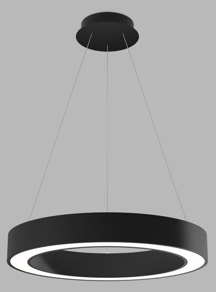 Led2 Závěsné LED svítidlo SATURN SLIM ø 80 cm Barva: Černá, Stmívání: TRIAC