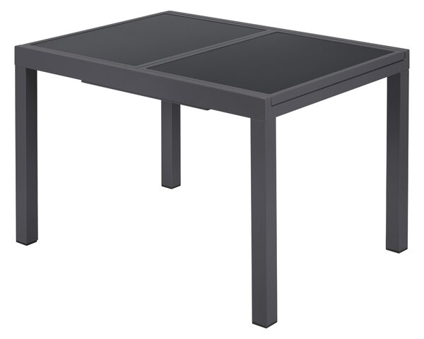 Livarno® Hliníkový rozkládací stůl Houston/Toronto, šedá (100400686)
