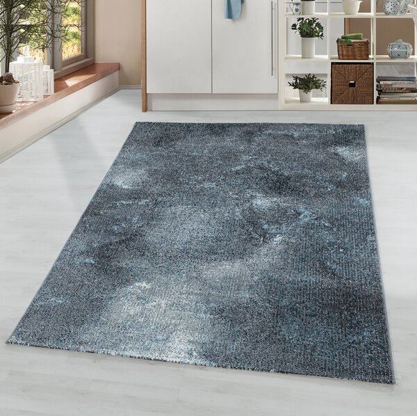 Ayyildiz, Kusový koberec Ottawa 4203 blue, 80x150, modrá, chodba / předsíň