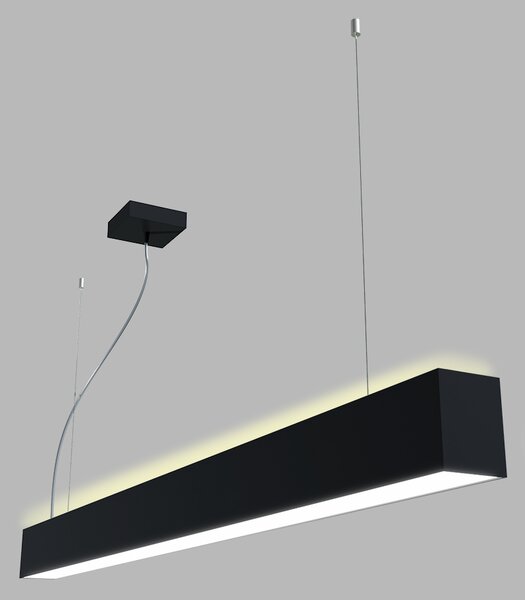 Led2 Lineární závěsné LED svítidlo LINO II 150 cm Barva: Bílá, Stmívání, řízení: ON/OFF (bez stmívání), Vyzařování světla: dolů / nahoru