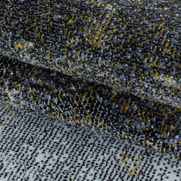 Ayyildiz, Kusový koberec Ottawa 4203 yellow, 80x150, šedá, chodba / předsíň