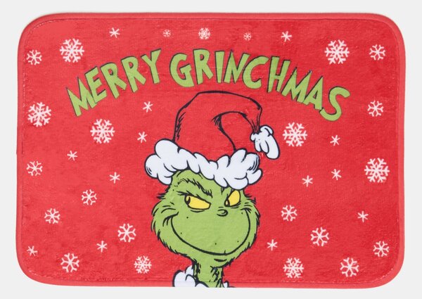 Sinsay - Vánoční koupelnová předložka Grinch - červená