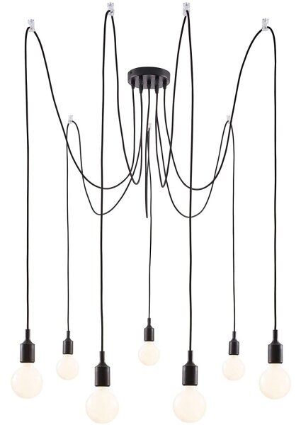 Paulmann 50390 - Lustr na lanku NEORDIC 7xE27/20W/230V pavouk