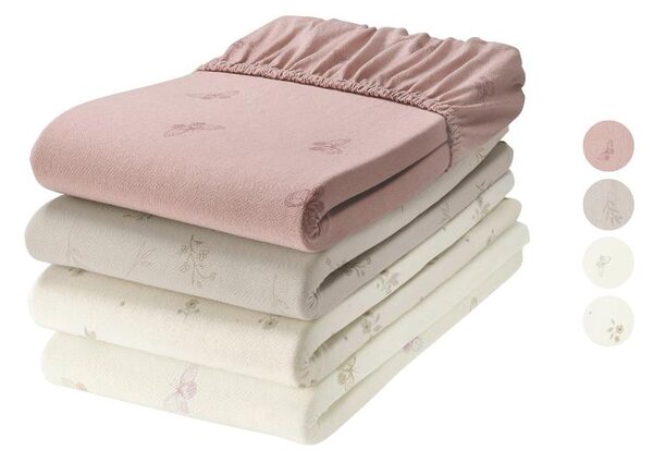 Livarno® Žerzejové napínací prostěradlo, 90-100 x 200 cm (100400014)