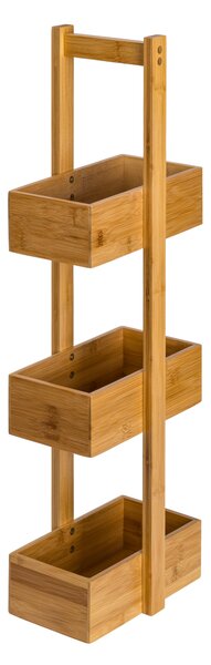Livarno® Bambusový regál se 3 koši / Bambusový regál (regál s koši) (100400023002)