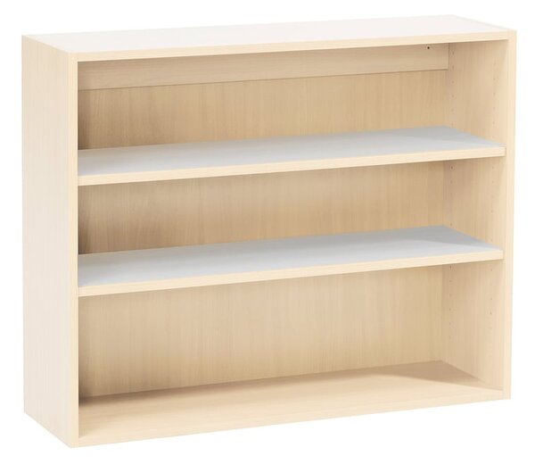 AJ Produkty Nástěnná knihovna THEO, 800x1000x300 mm, bříza
