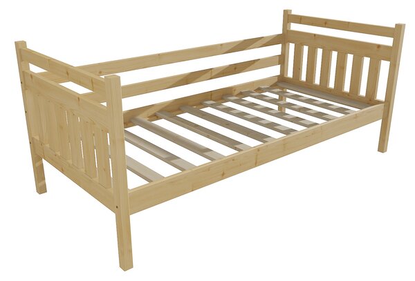 Vomaks Dětská postel DP 034 Rozměr: 70 x 160 cm, Povrchová úprava: bezbarvý lak