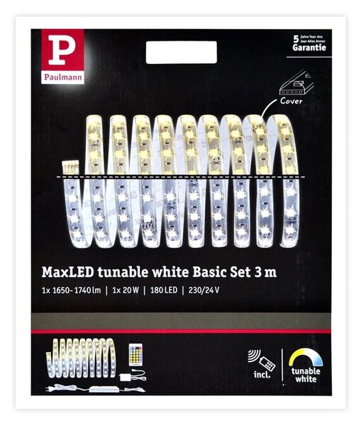 Paulmann 70624 - LED/20W Stmívatelný pásek MAXLED 3m 230V + DO