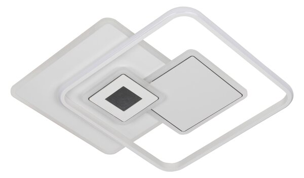 STROPNÍ LED SVÍTIDLO, 50,3/50,3/6 cm Novel - Stropní svítidla