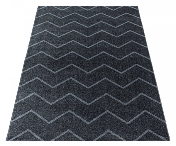 Ayyildiz, Kusový koberec Rio 4602 grey, 80x250, šedá, kancelář
