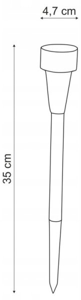 Globo 3386-6 - SADA 6x LED Solární lampa LED/1,2V IP44