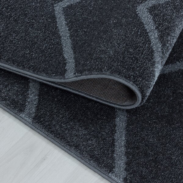 Ayyildiz, Kusový koberec Rio 4602 grey, 80x250, šedá, kancelář