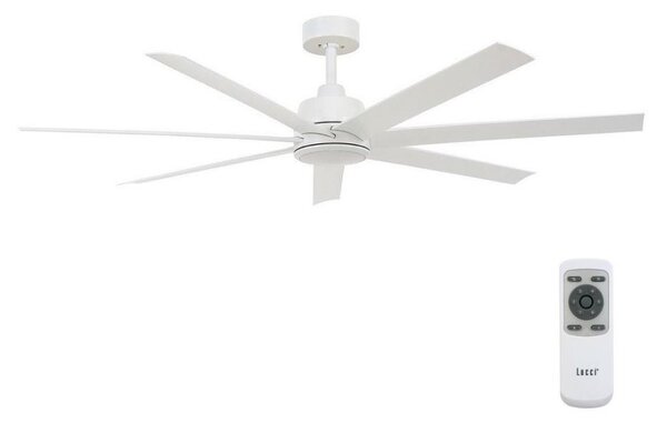 Lucci air 213182 - LED Stropní ventilátor ATLANTA 1xGX53/12W/230V bílá + DO