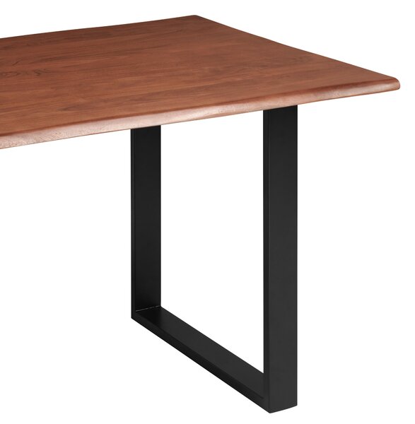 JÍDELNÍ STŮL, akácie, černá, barvy vlašských ořechů, 180/90/76 cm P & B - Online Only jídelní stoly, Online Only